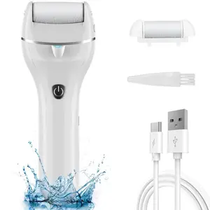 Electric Callus Remover,Portable Electronic Foot File,Painless Waterproof Manicure And Pedicure Kit For Dry, Cracked Skin For Home And Salon Use