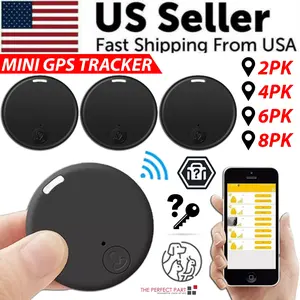Mini Bluetooth GPS Tracker for Keys, Pets & Kids 📱 Find It Fast!