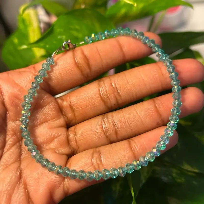 Light Blue Anklet