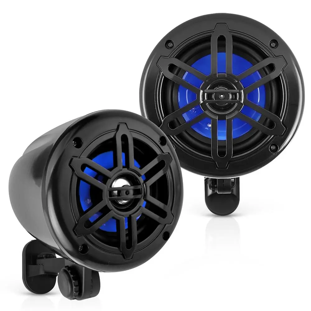 4" Waterproof Off-Road Speakers 150W 360° Bracket Black 4" Waterproof Off-Road Speakers 150W 360° Bracket Black