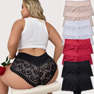 DORSU 8 PCS Women's Mid-Waist Lace Underwear - Fashion Hollow-Out Breathable Hip-Hugging Panties CQGX2Z Womenswear underwear for women