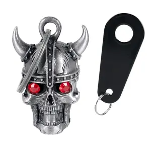 Dream Apparel Christmas/Halloween Bell, Gremlin/Guardian Motorcycle Bell/Motorcycle Key Chain for Bikers Women Men W/Hanger,Biker Bell for Riders,Good Luck Riding Bell Spirit Bell Moto Accessories