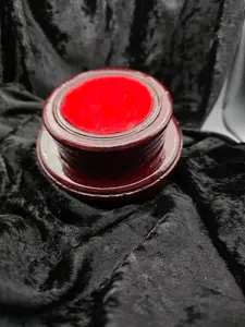 ⚪ Wooden Sphere Holder - (2.5" well, 4.43" base)