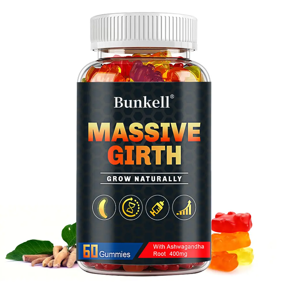 Bunkell Ashwagandha Health Supplements,Supports endurance and performance,60 Capsules