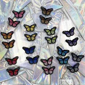Small Butterfly Patch Pack - 22 Iron On Patches