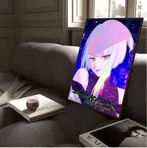 Cyberpunk: Edgerunners Collection Album poster - More Option Premium Poster - Minimalist Movie Wall art - Vintage - Retro Art Print  | Manga Artwork