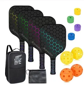 JoncAye Pickleball Paddle Full Set – Set of 4