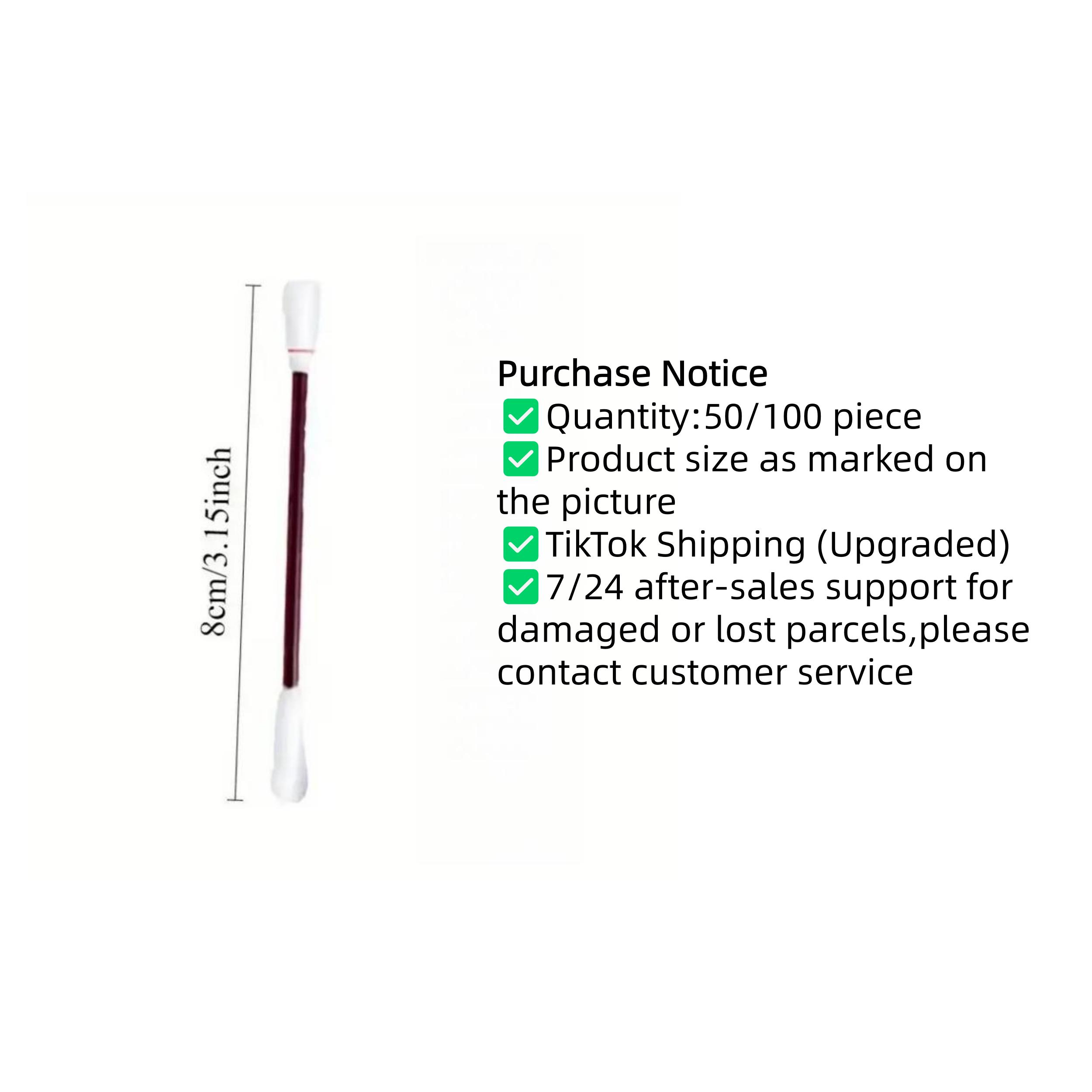 50/100 pcs iodophor cotton swabs, individually sealed packaging, multi-functional emergency supplies, used for daily cleaning, home first aid and travel, compact and easy to carry, suitable for outdoor activities and daily use