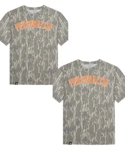 Personalized Camo T-Shirt Custom Name Outdoor Hunting Style Tee