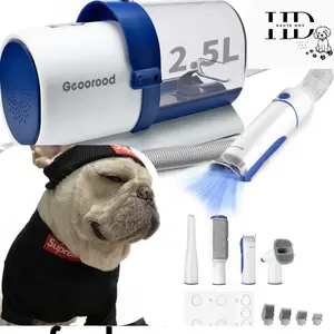 HAUTE DOG favorite product  GEOOROOD DOG VACUUM Dog Grooming All-in-one Kit with Vacuum Brush for Shedding, 2.3L Large Pog, and Lightweight Design, Geoorood, HINOKI, Sckang Pet Grooming Vacuum