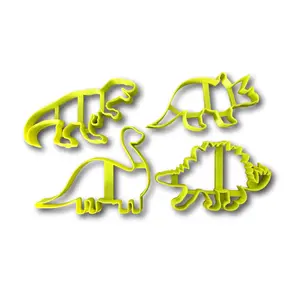 Dinosaur Cookie Cutters (Set of 4)