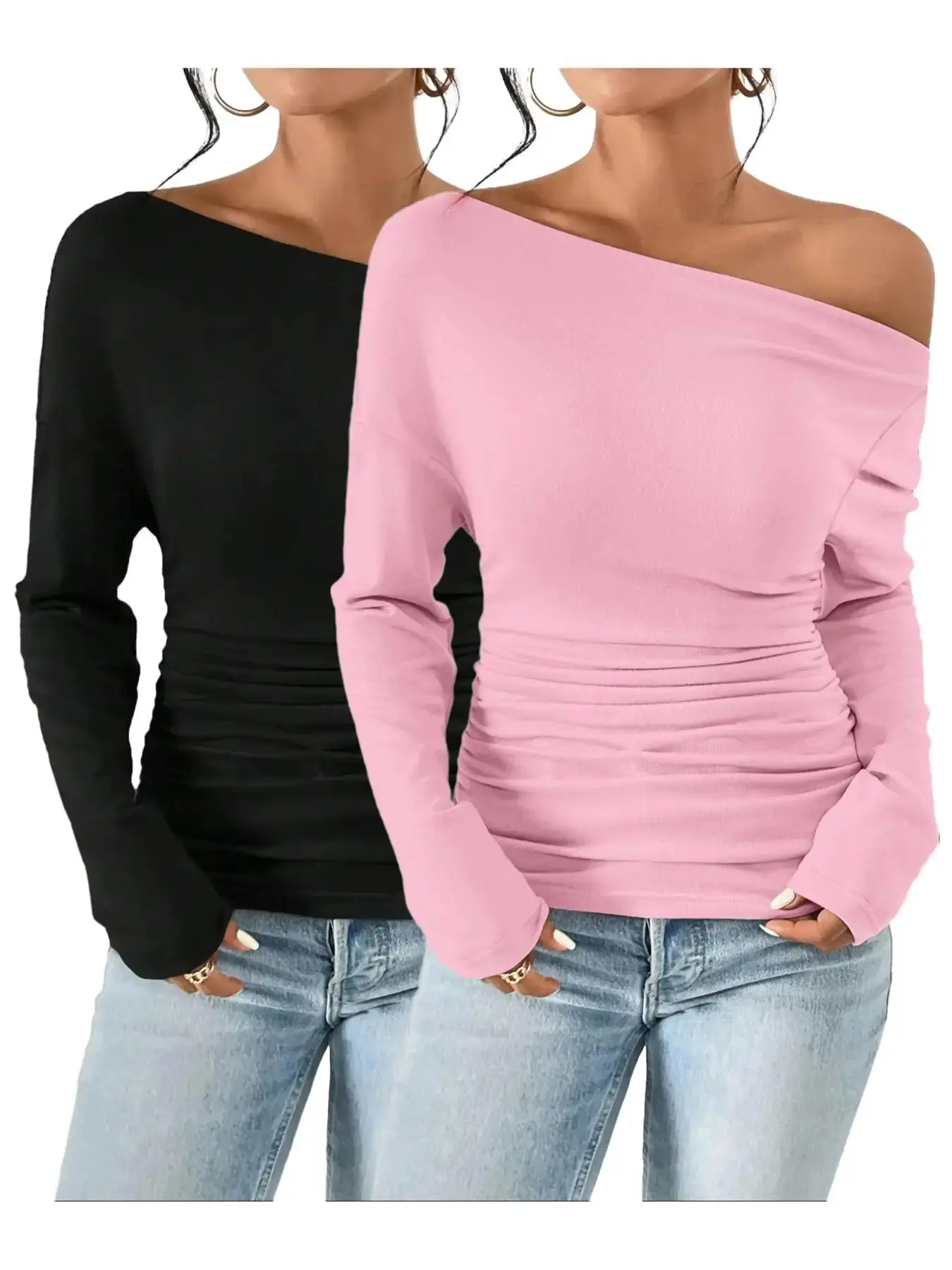 Black*1 pc+Pink*1 pc