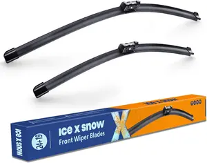 24"+19" Wiper Blades Replacement for Volkswagen VW Passat 2012-2018 Jetta 2011-2023 CC 2013-2017;HONDA CR-V 2023 2024 Quiet and Durable Stable All-Season Windshield Wiper Blades