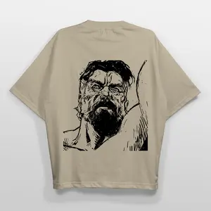 Omni Man Nolan Grayson Invincible Tshirt Front And Back Design Graphic Anime Fans Vintage Washed Men's T shirts Streetwear Shortsleeve Crewneck 100% COTTON HEAVYWEIGHT UNISEX Menswear Tops invincible  shirt graphic  tees  men