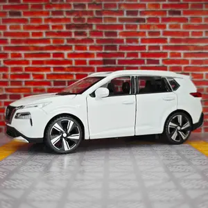 Realistic Alloy City Off-Road Car Model, Zinc Alloy Material, Openable Doors, Hood and Trunk, Detailed Craftsmanship, Perfect Gift