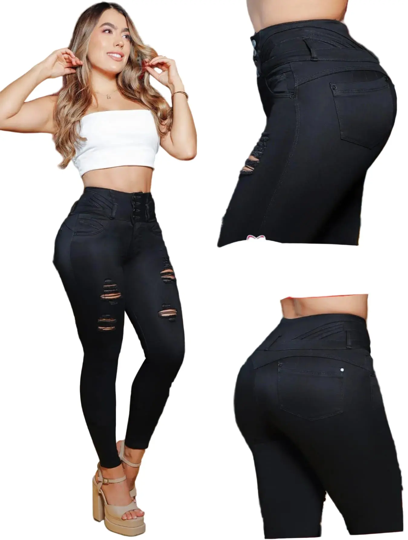 Colombian Jeans Bon Bon up 8920 butt lifter high waist tummy control push up effect skinny