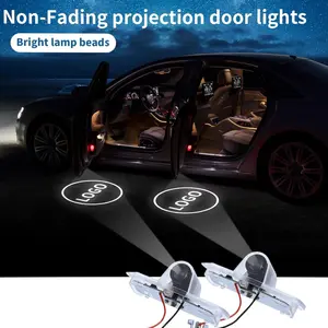 LED Car Door Projector for Honda Accord Spirior Odyssey Elysion CR-Z Crosstour Pilot - HD Glass Lens Welcome Lights, No Fading, Plug & Play (2 Pack)