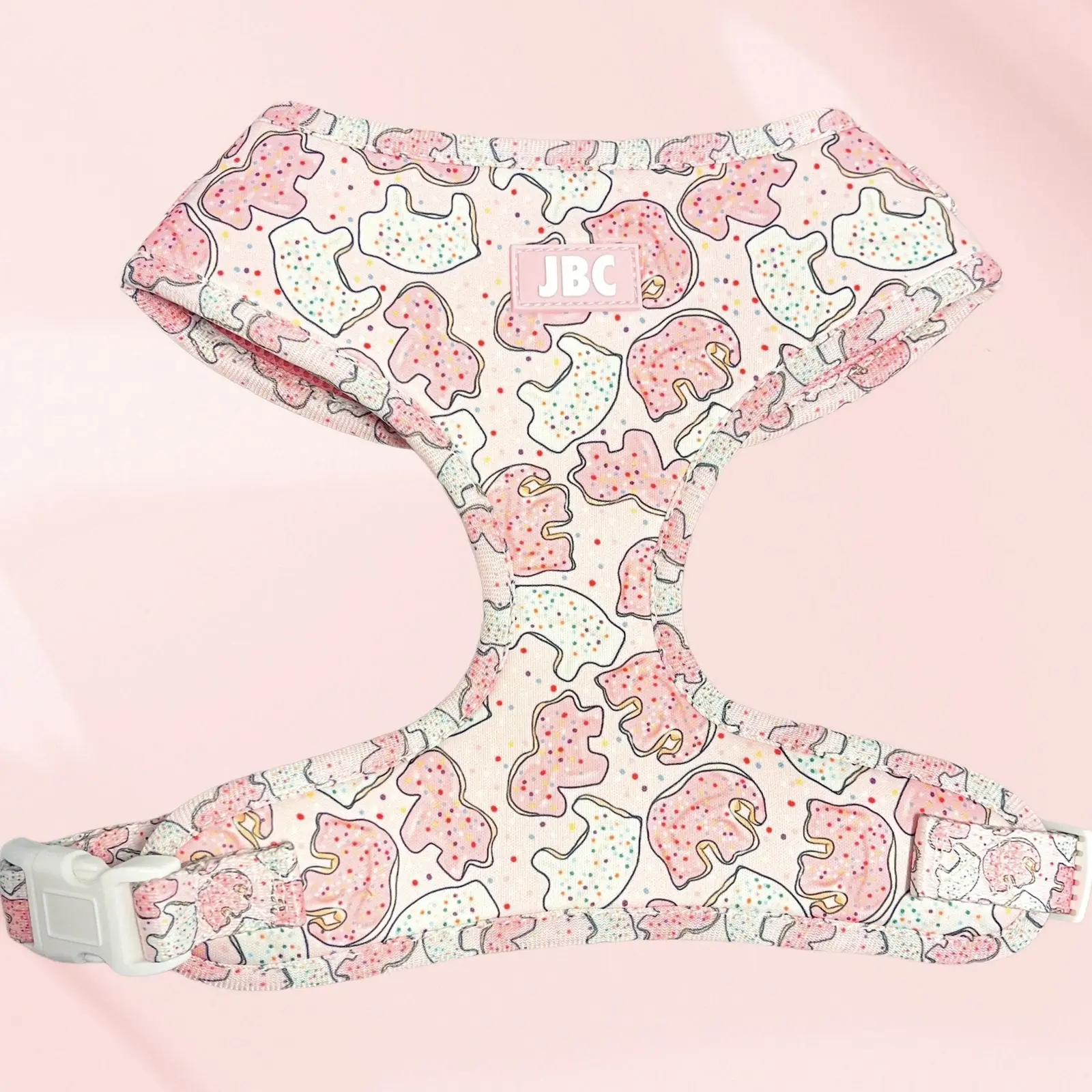 Pink Animal Cracker Adjustable Harness