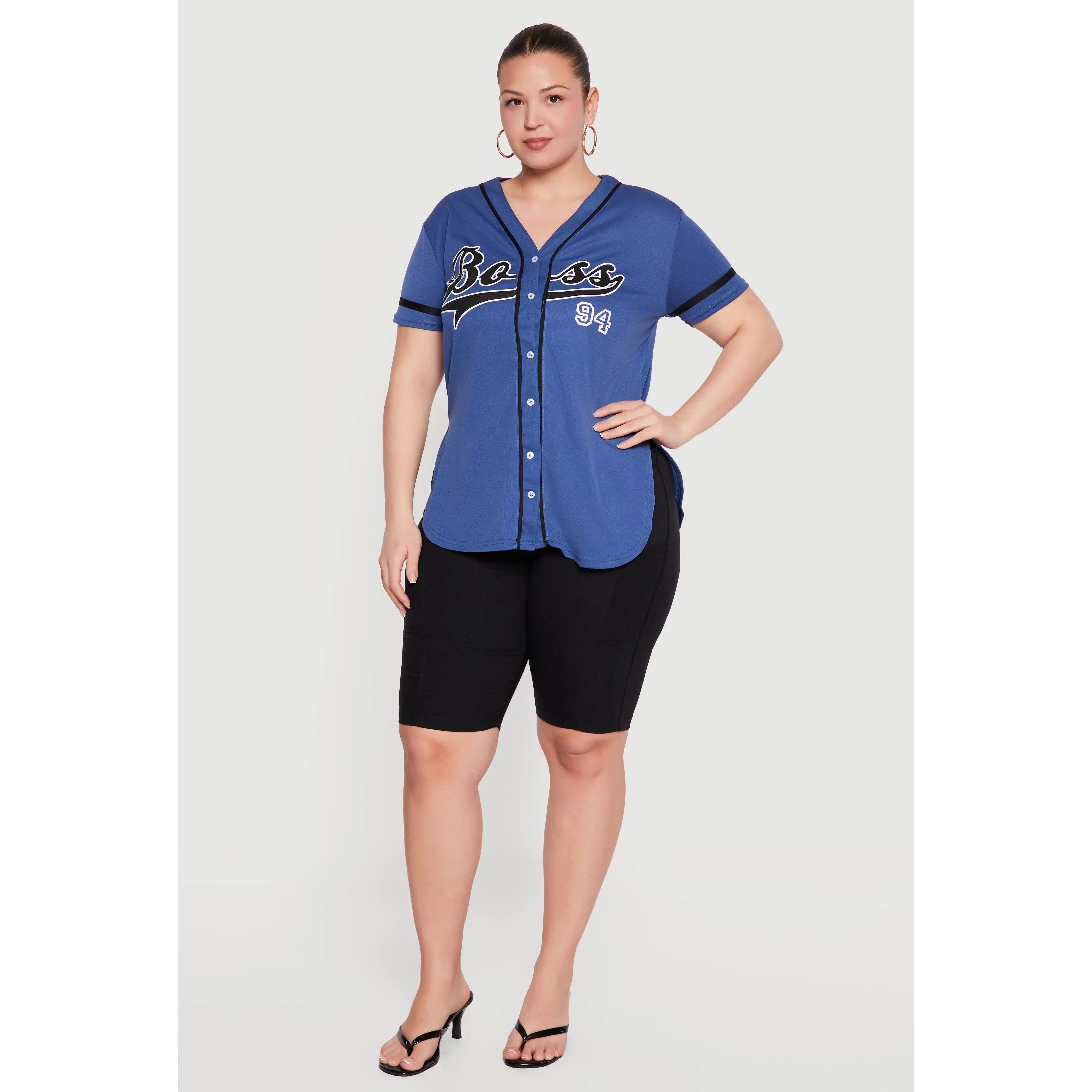 Plus Size Boss 94 Baseball Jersey