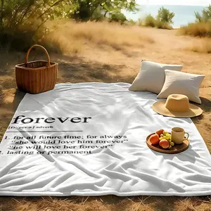 1 piece The English definition and usage analysis of "forever": "Forever" is an adverb meaning "for all future time; for always." It is used to indicate that something will continue without end or indefinitely. Usage: 1. To express an unending