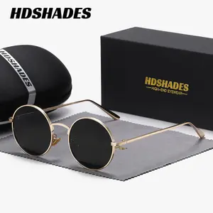 HDSHADES Unisex Versatile Trendy Stylish Full Frame Polarized Sunglasses Outdoor Activities Round Frame Sunglasses UV400