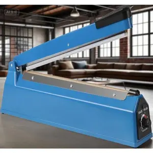 8 Inch Manual Heat Sealer for Plastic Bags - Durable Impulse Sealing Machine with Replaceable Element - Ideal for PE PP Bags - Portable & Easy to Use - Perfect for Home or Commercial Use