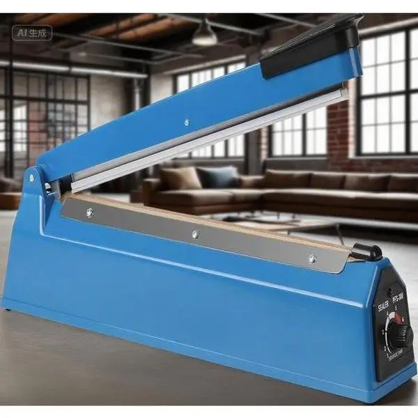 8 Inch Manual Heat Sealer for Plastic Bags - Durable Impulse Sealing Machine with Replaceable Element - Ideal for PE PP Bags - Portable & Easy to Use - Perfect for Home or Commercial Use