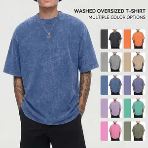 Men’s 4-Pack Pure Cotton Vintage Washed T-Shirts, Loose Crew Neck, Casual Outdoor Tees, Suitable for Easter, Halloween, Thanksgiving, Solid Colors, Geometric Patterns, Comfortable Year-Round Wear, Retro Style, Soft Fabric, Breathable Material