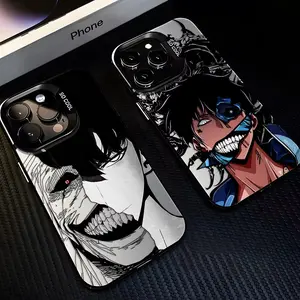 Stylish cool Anime S-Solo Leveling Phone Case For iPhone 17/16/15/14/13/12/11/Pro/ProMax/Plus/17Air/Xsmax/E, Featuring a Shockproof Matte Back, Anti-Fall, Ultra-Thin, luxury fashion, Creative Design Cover, Manga Merchandise, Unique Birthday gift