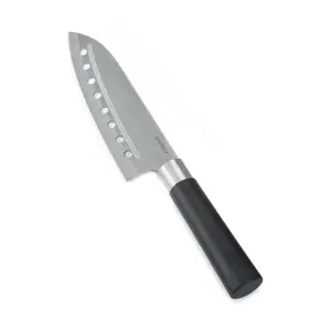 BergHOFF DiNA Codon Santoku Knife with Holes, 6.75" BergHOFF DiNA Codon Santoku Knife with Holes, 6.75"