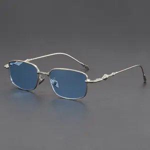 New Small Frame Rectangle Sunglasses Women Anti Blue Light Glasses Fashion Eyeglasses Frames Vintage Eyewear UV400 Gafas De Sol