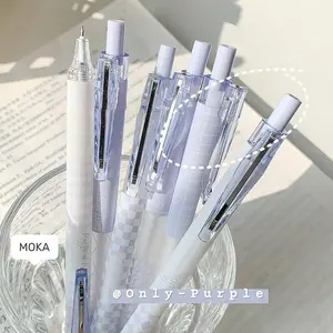 High Quality Neutral Pen, 6 Counts/set Smooth Brush Pen, Ergonomic Design Neutral Pen for Offices, School Supplies, Art Paintings