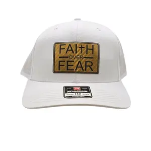 Faith Over Fear, Richardson 112 Snapback Trucker Hat