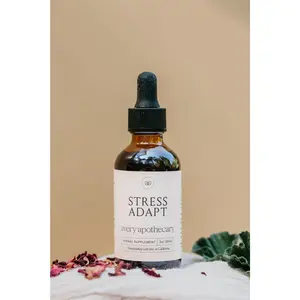 Stress Adapt Organic Herbal Drops Edible Supplement