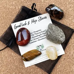 Good Luck and Mojo Crystal Set