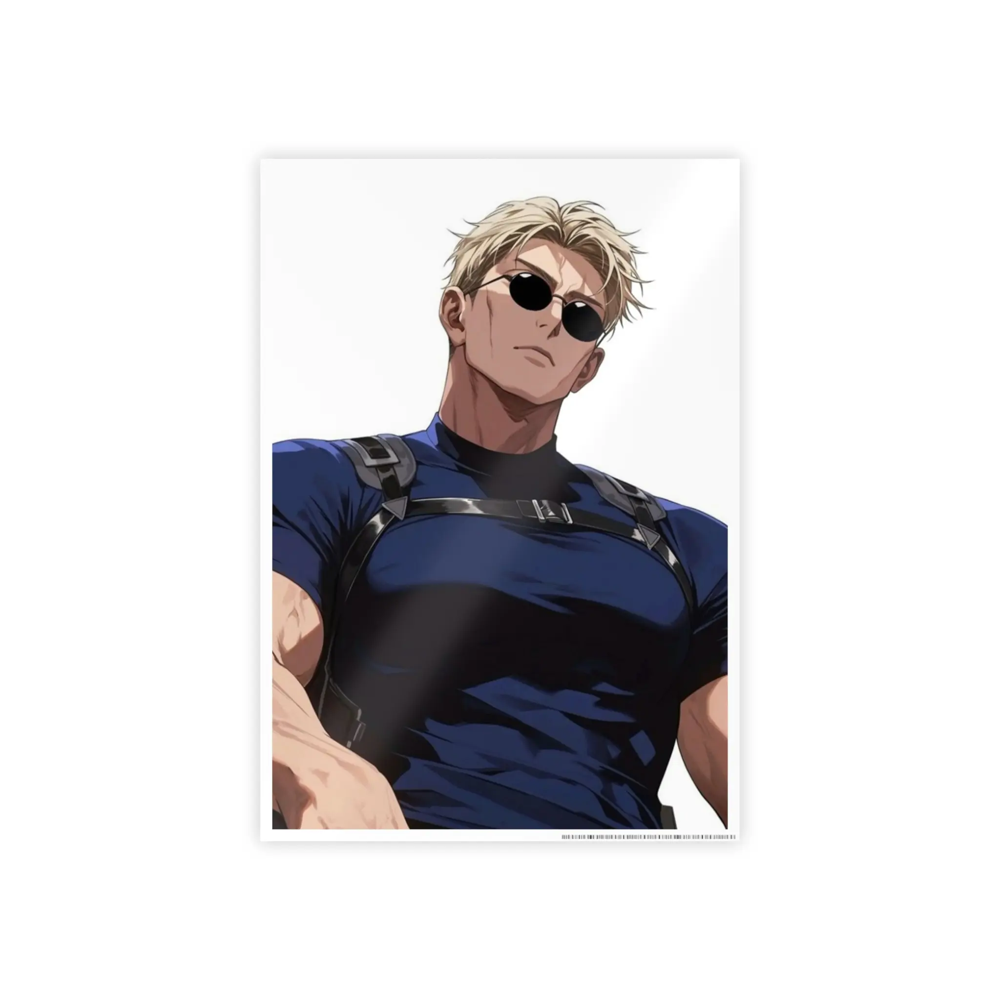 Jujutsu Kaisen Gloss Poster, Anime Wall Art, Kento Nanami Print