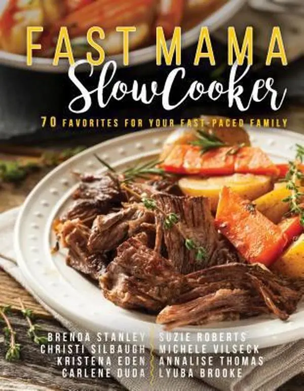 USED Book - Fast Mama, Slow Cooker by Stanley, Brenda (Paperback) - english, Easy Recipe, Home Cooking