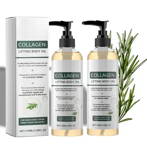 Hydrating Collagen Oil For Body & After Shower - Collagen Lifting Body Oil, Moisturizing Anti Aging Silk Body Oils for Women & Men, Helps Soften Appearance Of Crepey Skin