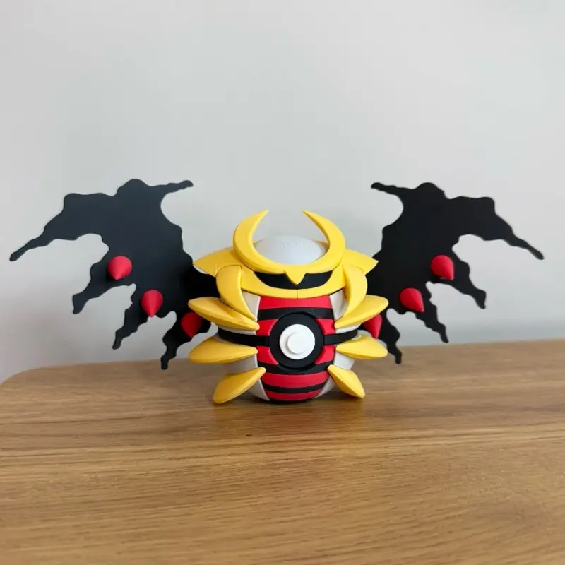 #0487 Giratina Ball - Made to Order, High-Quality PLA, 3D Printed Pokeball Figure Decoration Figurine