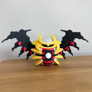 #0487 Giratina Ball - Made to Order, High-Quality PLA, 3D Printed Pokeball Figure Decoration Figurine