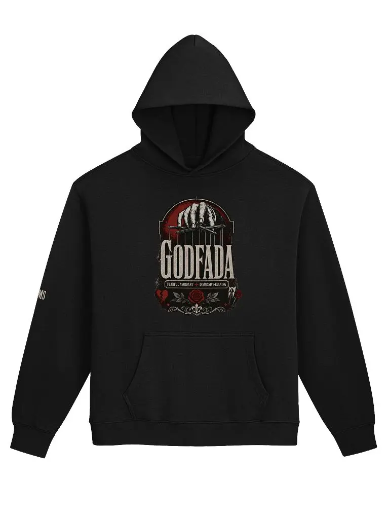 GODFADA Unisex Graphic Hoodie - "Doesn’t Chase" Print