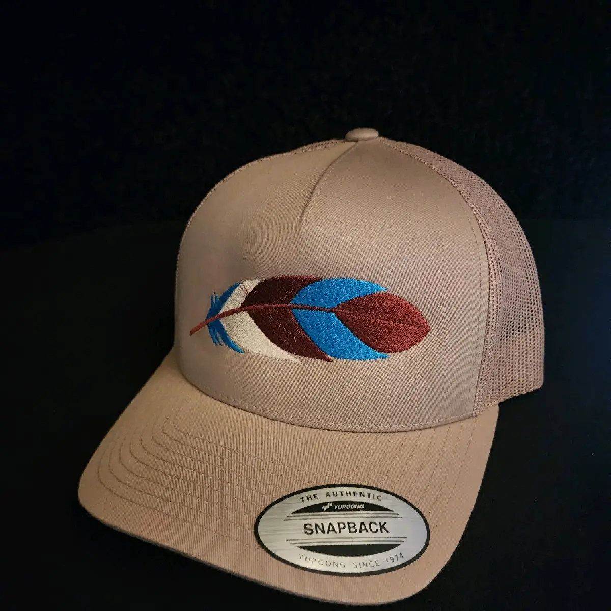 Feather cap, 5panel