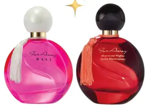 Avon Far Away Bali & Moroccan Nights – Women’s Perfume Set of 2 • 1.7 oz Each | Exotic Tropical & Warm Oriental Duo