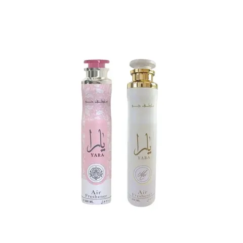 Lattafa | Yara Air Freshener + Yara Moi Air Freshener | Unisex Fragrance | 300 ML | Orchid- Heliotrope, and Tangerine