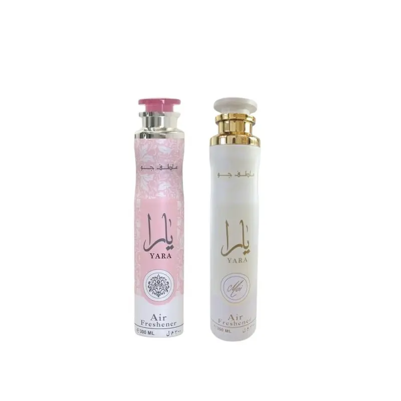 Lattafa | Yara Air Freshener + Yara Moi Air Freshener | Unisex Fragrance | 300 ML | Orchid- Heliotrope, and Tangerine