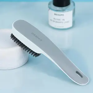 1pc Shoe Brush Cleaner Tool, Soft Bristle Home Laundry Brushes, Durable Multi-Functional Cleaning Brush for Shoes and Clothes, Footwear Cleaner