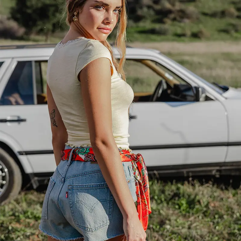 LEVI'S 501 Womens Denim Shorts - Extended Vacation