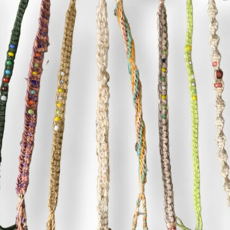 Handmade Woven Beaded Bracelets