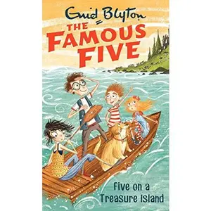 USED-Five On A Treasure Island: Book 1 (Famous Five) by Enid Blyton (Paperback)