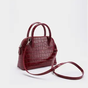 【Small】Leather Handbag Women's